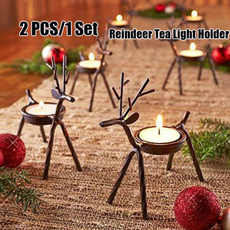 Candleholders, living room, Christmas, Tables
