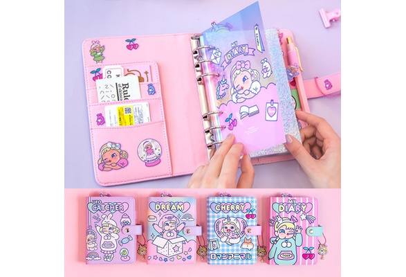 Japanese Style Office Personal Time Organizer Notebook Day Weekly Monthly Plan Kawaii Agenda Planner Travel Journal A6