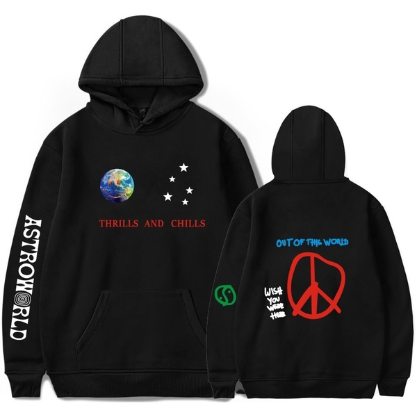 Astroworld thrills hot sale and chills hoodie