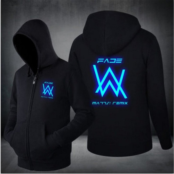 Alan walker zipper discount hoodie