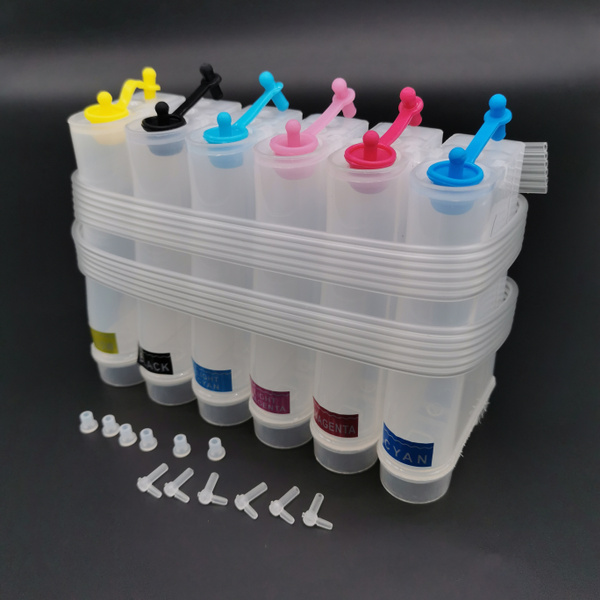 6 Color CISS Outer Ink Tank 85ml Volume 