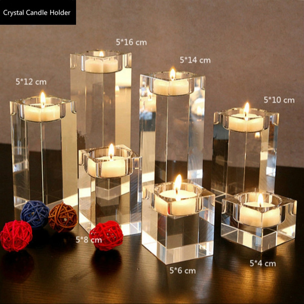 Home Decorations Candlestick Wedding Idea K9 Crystal Candle Holder Table Centerpieces Bar Coffee Wish - Crystal Coffee Table Centerpiece Home Decorations Candlestick Wedding Idea K9 Crystal Candle Holder Table Centerpieces Bar Coffee Wish - Crystal Coffee Table Centerpiece