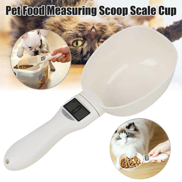 Pet Food Spoon Scale, Dog Feeding Food Weighing Scale,, Handheld