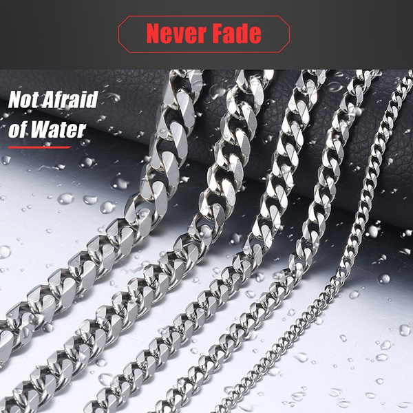 Cuban chain clearance stainless steel