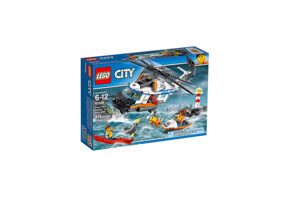 Refurbished LEGO City Coast Guard Heavy-Duty Rescue Helicopter