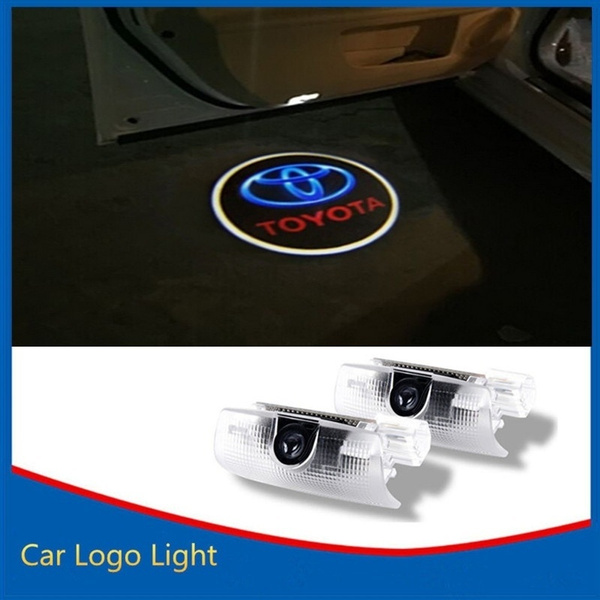 LED Car door Courtesy laser projector Logo Ghost Shadow light For Prius 