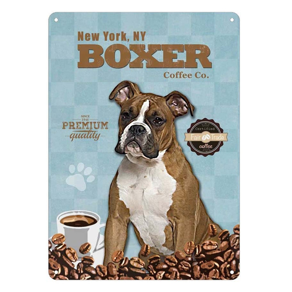 boxer dog decor