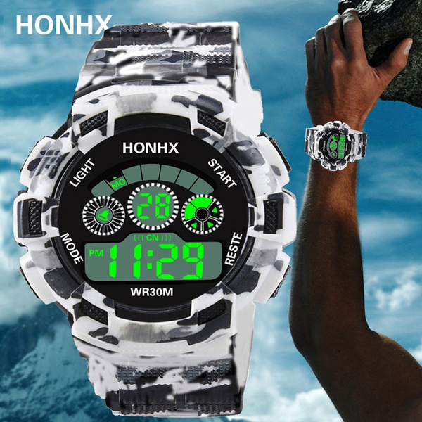 waterproof army watch