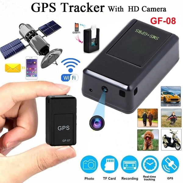 Ny mening bryder daggry Duchess GF08/07 Mini GPS Realtime Vehicle Car Locator Tracker Spycam Magnetic Real  Time SOS Audio Video Recording GSM/GPRS Anti-lost Tracking Device | Wish