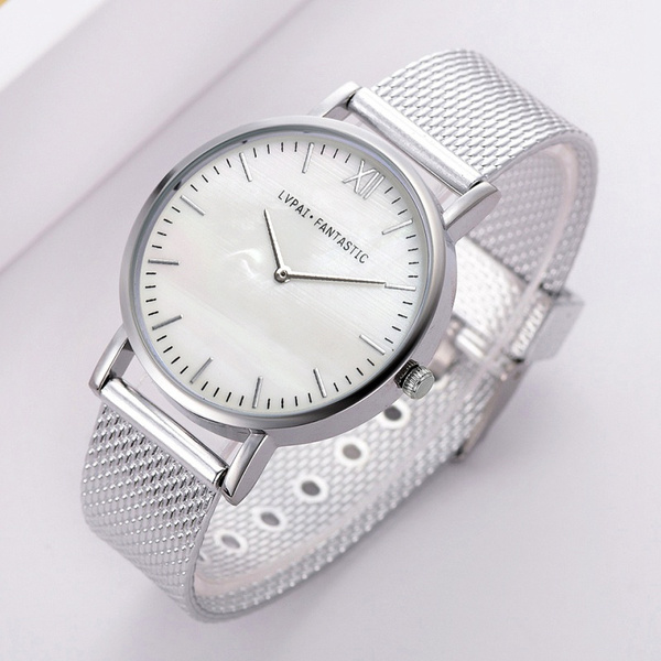 Elegant Womens Wrist Watch Simple Clocks Fashion Ladies Dress Quartz ...