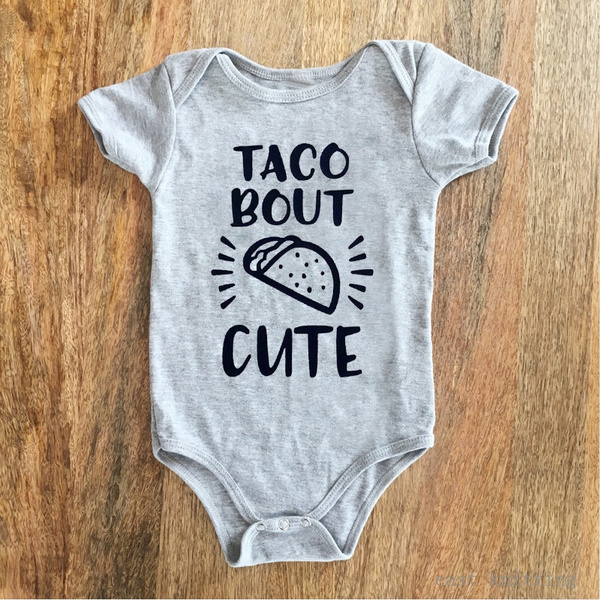 Baby hot sale taco onesie