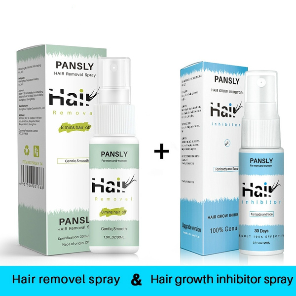 Depilatory Hair Removal Spray Cream Stop Hair Growth Inhibitor