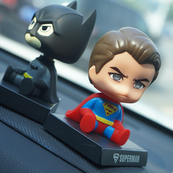 Creative Cartoon Cute Superman and Batman Shakes Head Doll Car Supplies Car Decoration | Wish Creative Cartoon Cute Superman and Batman Shakes Head Doll Car Supplies Car Decoration | Wish