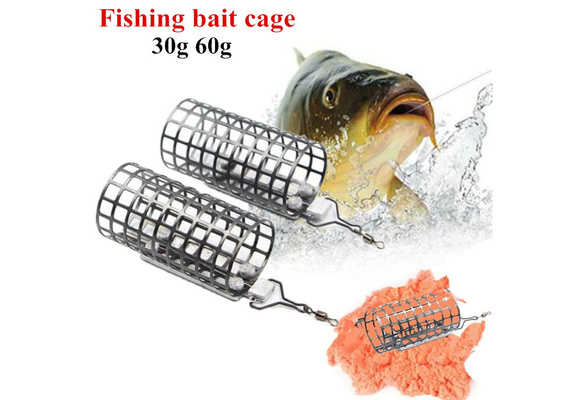 15g/20g/25g/30g Bait Cage Connector Feeder Holder Thrower Carp Fishing  Baits Carp Lures Feeder Holder Fishing Tool Accessories - AliExpress
