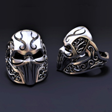ringsformen, Goth, Masks, Stainless Steel