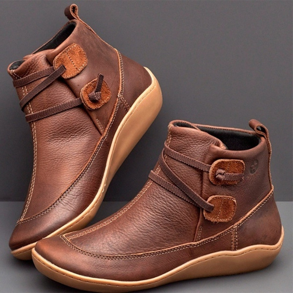 casual comfy daily adjustable soft boots