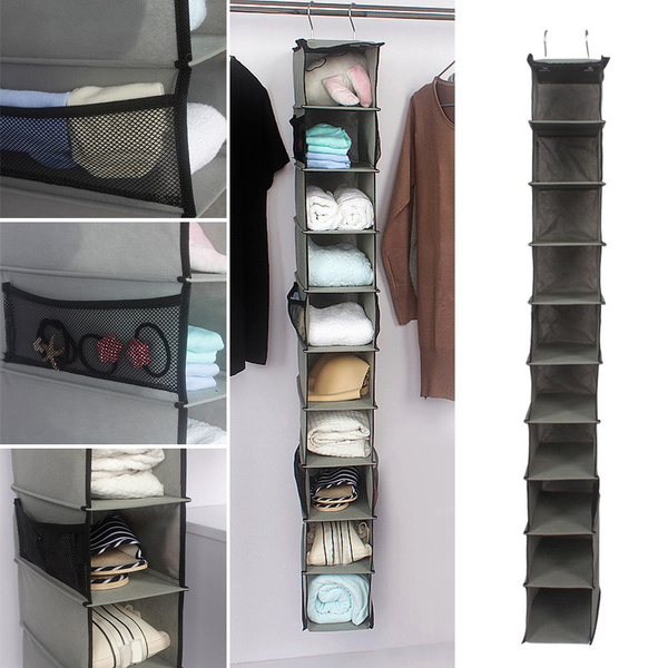 Household Essentials 10-Pocket Hanging Shoe Organizer