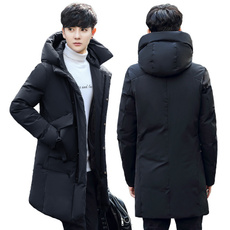 Jacket, hooded, Winter, Long Coat