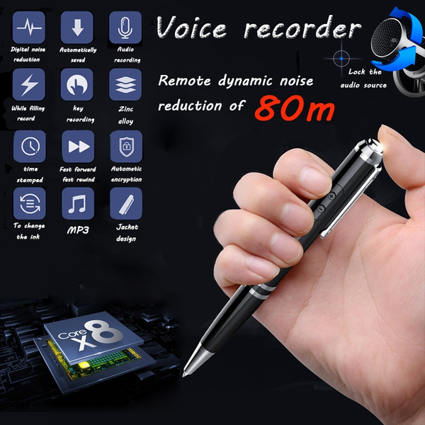 Recording Pen Hd Professional Noise Reduction Pen Shape Recording