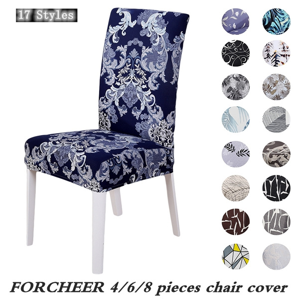 FORCHEER Elastic Chair Cover Banquet Dining Room Seat Protector