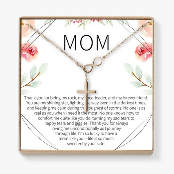 mother daughter cross necklace