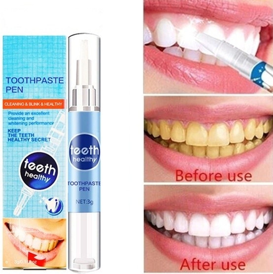 yellow teeth cleaning toothpaste