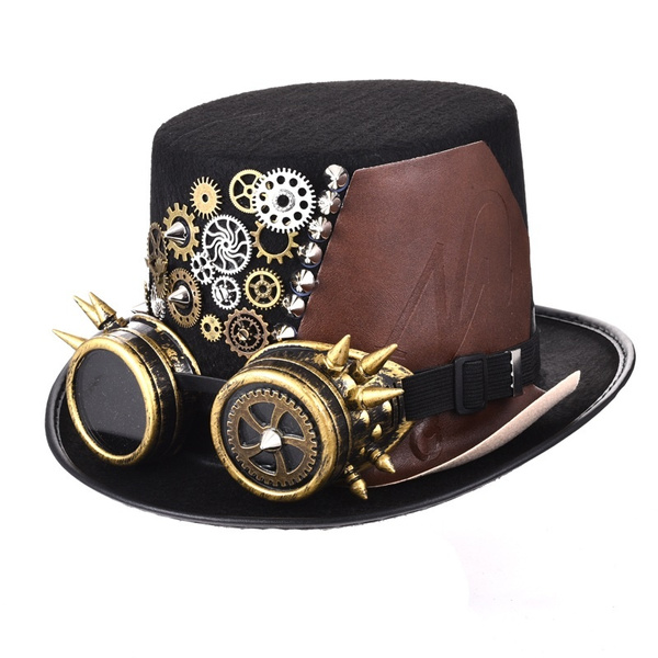 steampunk fedora