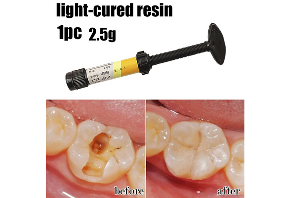 Dental Syringe Composite Curing Light Fine Resin Dental Materials Practical 