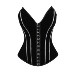 corset top, Black Corset, Fashion, overbust corset