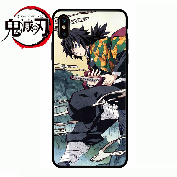 Demon Slayer Kimetsu No Yaiba Tomioka Giyuu Soft Phone Case for