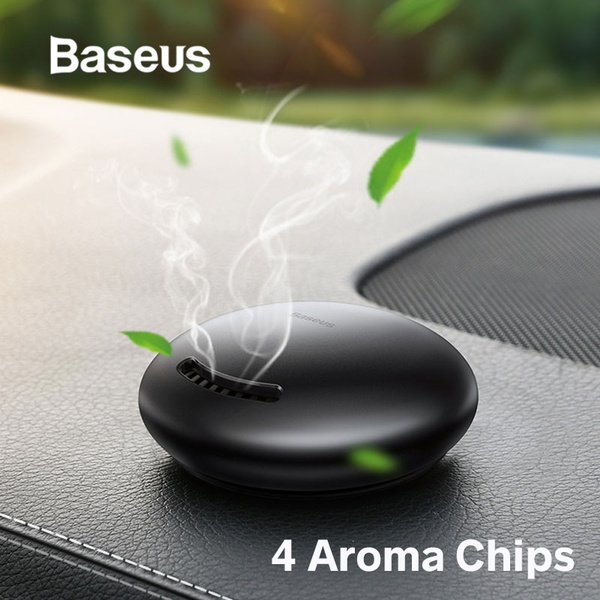 Baseus Car Air Freshener Perfume Fragrance Auto Aroma Diffuser Adjustable  Aromatherapy Solid Air Outlet Dashboard Perfume Holder