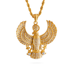 Steel, Necklaces Pendants, Jewelry, Egyptian