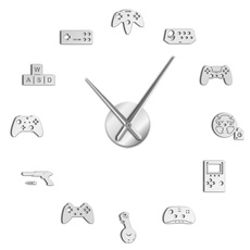 Decor, art, Clock, Stickers