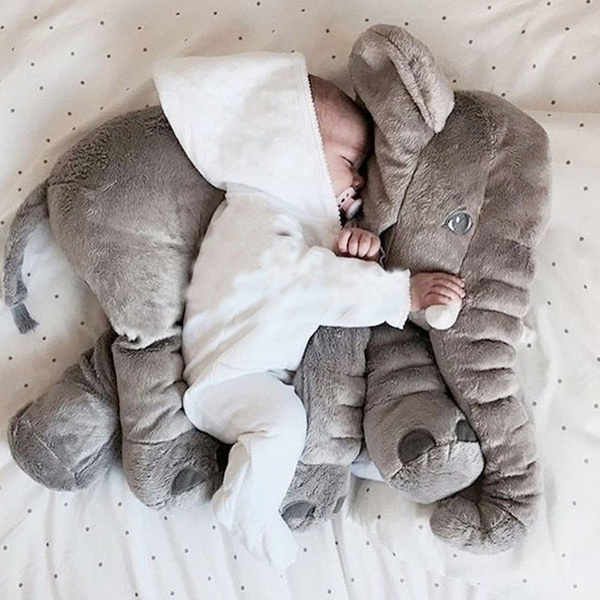 Large elephant clearance pillow for baby