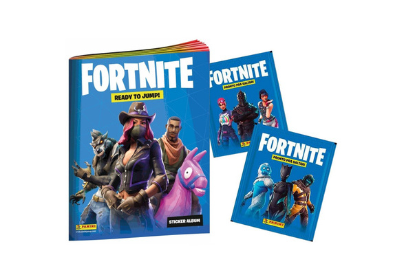 Panini Album Porta Cards Fortnite Vazio + 30 Envelopes