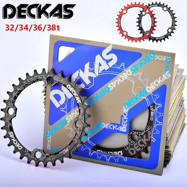 DECKAS 104bcd Bike Chainring MTB Round Oval Narrow Wide Chainwheel