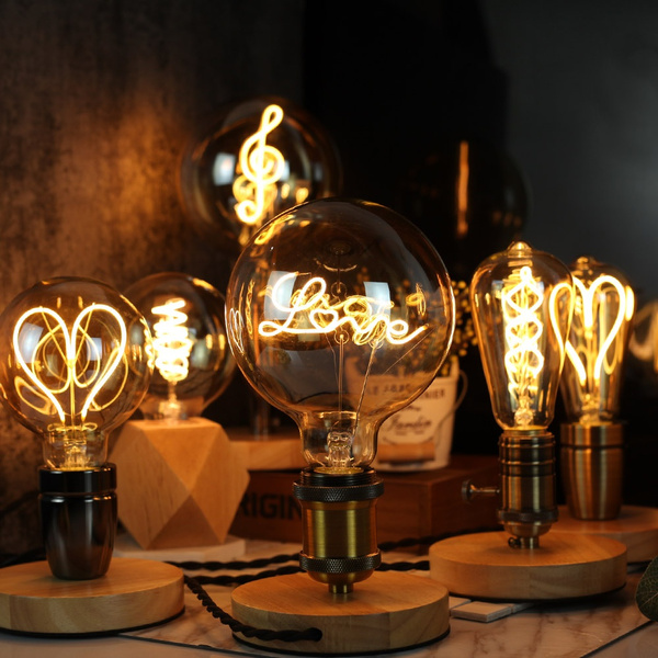 Led Bulb Vintage Light Bulb Led Filament Edison Bulb 4W Dimmable