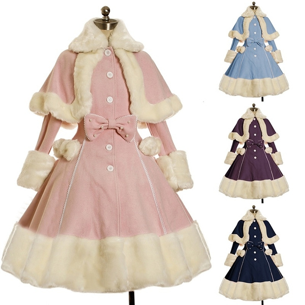 winter lolita fashion