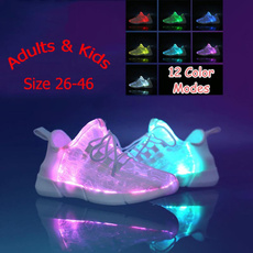 ledlightedsneaker, Fiber, Flats shoes, Casual Sneakers