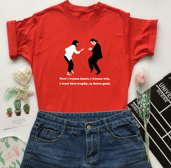 pulp fiction dance t shirt