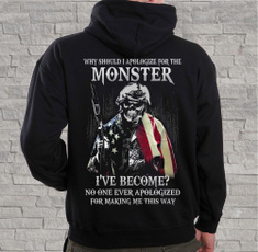 Men, coolmenhoodie, pulloverhoody, monster hoodie