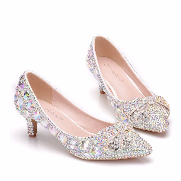 Party Shoes Women Wedding, Rhinestone Wedding Pumps