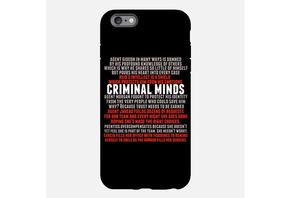 Criminal Minds Team custom phone cases for iPhone Samsung