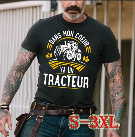 Tee best sale shirt tracteur