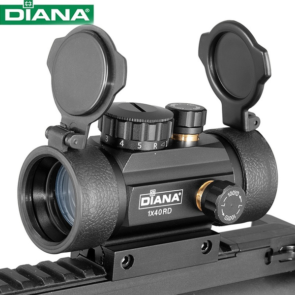 DIANA 3X42 Green Red Dot Sight Scope 2X40 Red Dot 3X44 Tactical Optics Riflescop 