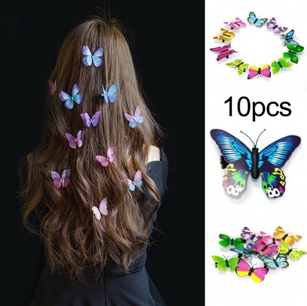 1pc Butterfly Banana Fish Hair Clip Hairpin Accessories Party Wedding D3H5 