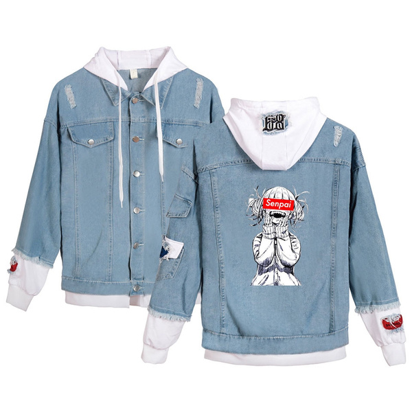 winter denim jacket womens
