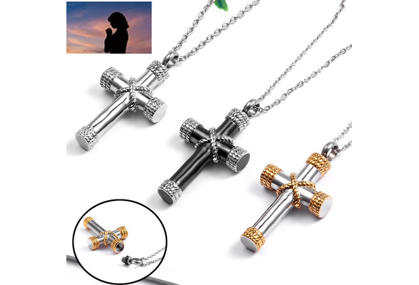 Cross Necklace Men, Men's Gold Cross Necklace 14k Gold Filled Rope Chain  Gold Cross Chain Necklace Christmas Gift Gifts for Men - Etsy