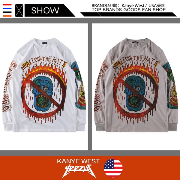 Kanye West Kids See Ghosts Men Sweatshirts Crewneck Hoodie Season