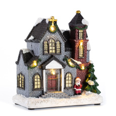 churchmodelvillagerange, tinyhouse, Christmas, christmasvillageshouse